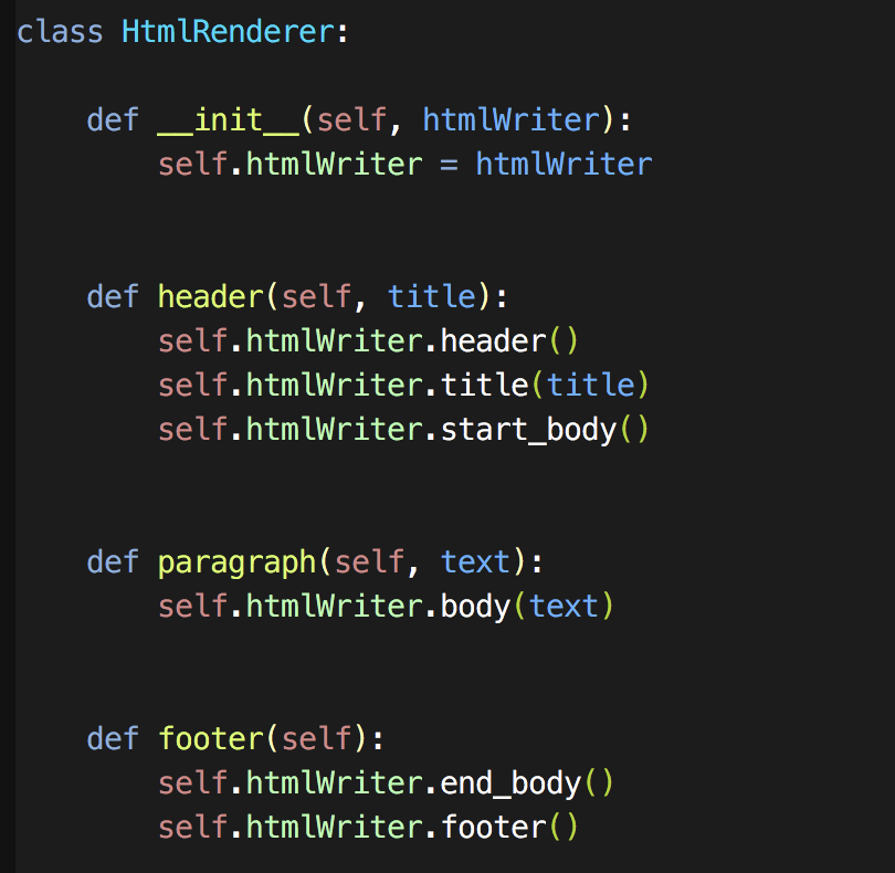 htmlrenderer class